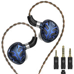 TRN Azure Dragon 2.5+3.5+4.4mm Wired HiFi Earphone 14.6mm Planar Diaphragm Detachable In-Ear Headset