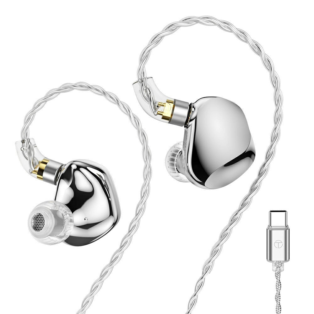 TRN VX Pro+ Type-C Detachable Wired In-Ear Earphone 9-Unit HiFi Music Headset with Mic
