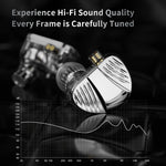TRN V10 Pro 3.5mm Detachable Wired In-Ear Earphone HiFi Music Gaming Headset with Mic