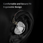 TRN V10 Pro 3.5mm Detachable Wired In-Ear Earphone HiFi Music Gaming Headset with Mic