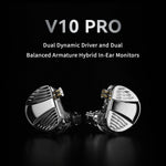 TRN V10 Pro Type-C Detachable Wired In-Ear Earphone HiFi Music Gaming Headset with Mic