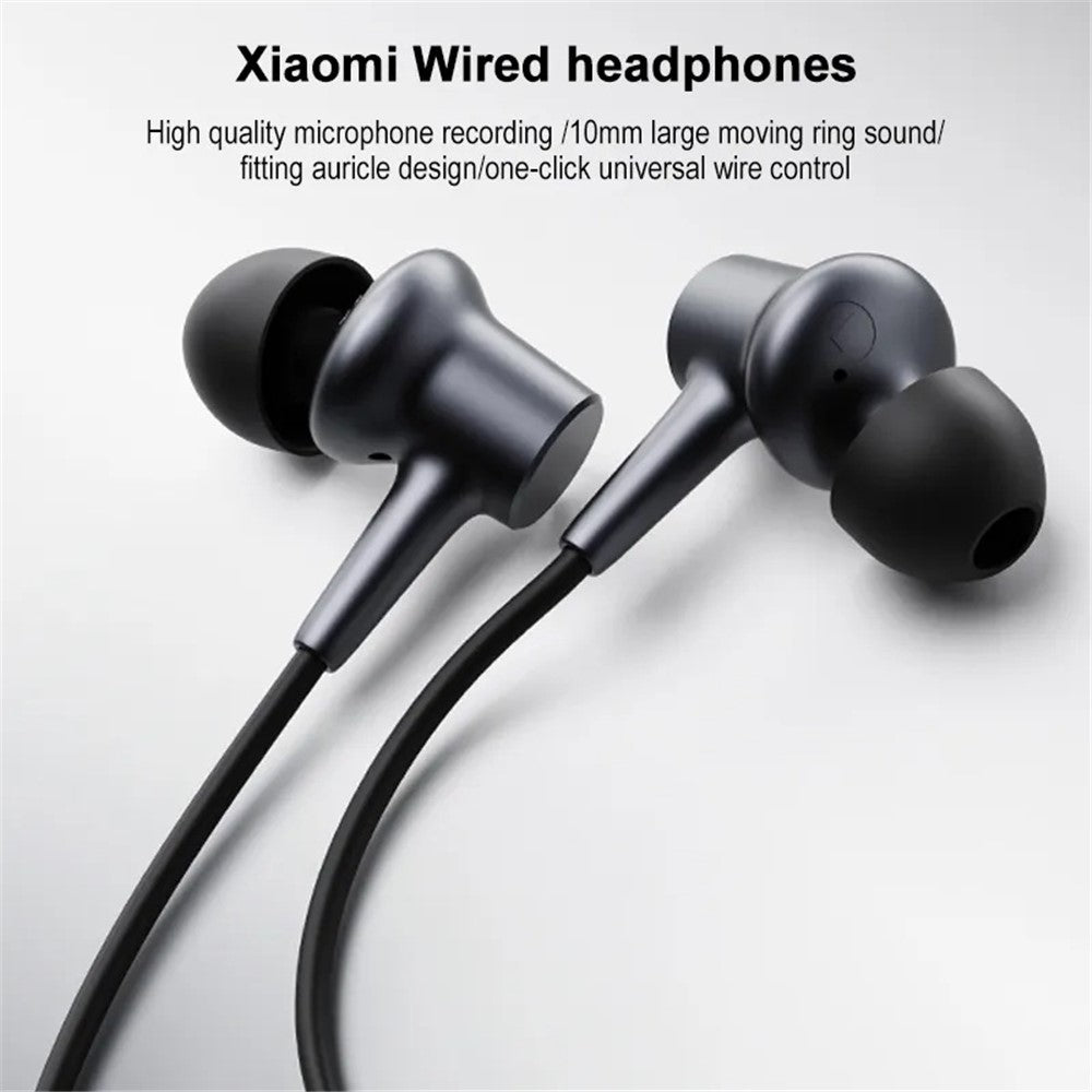 XIAOMI DDQ02WM 3.5mm Wired Earphone Wire Control Music Calls In-Ear Headset