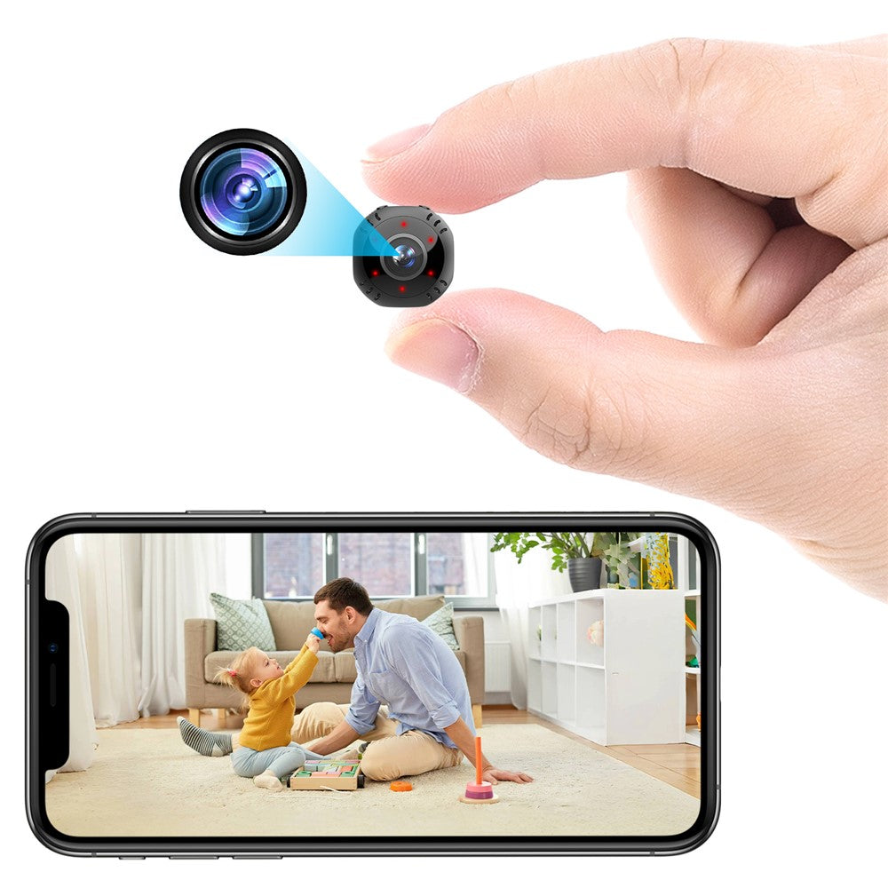 L30 1080P WiFi Camera 180 Degree Wide Angle Mini Security Camera with Night Vision Motion Detection