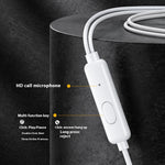 WEKOME YB05 Kinkong Series 3.5mm Interface 1.2m Wired Earphones Semi In-Ear Headphones
