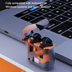 VSIDEA A88S Wireless Bluetooth-Compatible Earbuds Low Latency Deep Bass Semi In Ear Headphones
