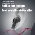 VSIDEA A88S Wireless Bluetooth-Compatible Earbuds Low Latency Deep Bass Semi In Ear Headphones