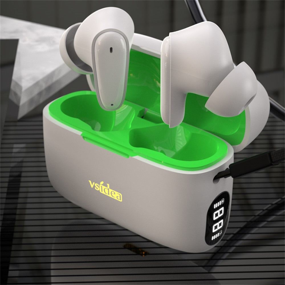 VSIDEA A32S Wireless Earbuds IPX4 Waterproof Bluetooth-Compatible Deep Bass In Ear Headphones