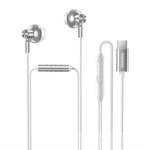 REMAX RM-710a Type-C Digital Wired Earphones Metal Music Headset with Microphone