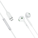 ACEFAST L7 USB-C Semi In-Ear Wired Earphones USB-C Headphones with Microphone for Mobile Phones / Tablets