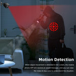 F1 Motion Detection WiFi HD Night Vision Camera Remote Viewing 1080P Wireless Security Cam