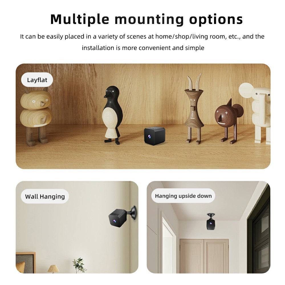 F1 Motion Detection WiFi HD Night Vision Camera Remote Viewing 1080P Wireless Security Cam