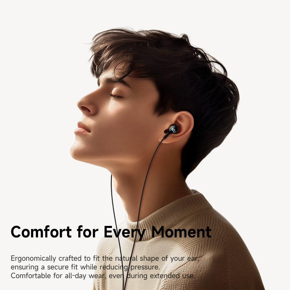 MCDODO HP-5830 USB C Digital Audio Earphones with RGB Lights Type C Wired Earbuds