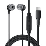 ACEFAST L8 For USB-C Devices In-Ear Wired Earphones With Mic Silicone Cable Tangle Free Headphones