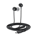ACEFAST L8 For USB-C Devices In-Ear Wired Earphones With Mic Silicone Cable Tangle Free Headphones