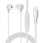 ACEFAST L8 For USB-C Devices In-Ear Wired Earphones With Mic Silicone Cable Tangle Free Headphones