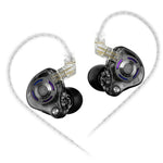 KZ Gale HiFi Gaming Earphones Dynamic Driver Audiophile Sound Quality In-Ear Headsets with Detachable Cable