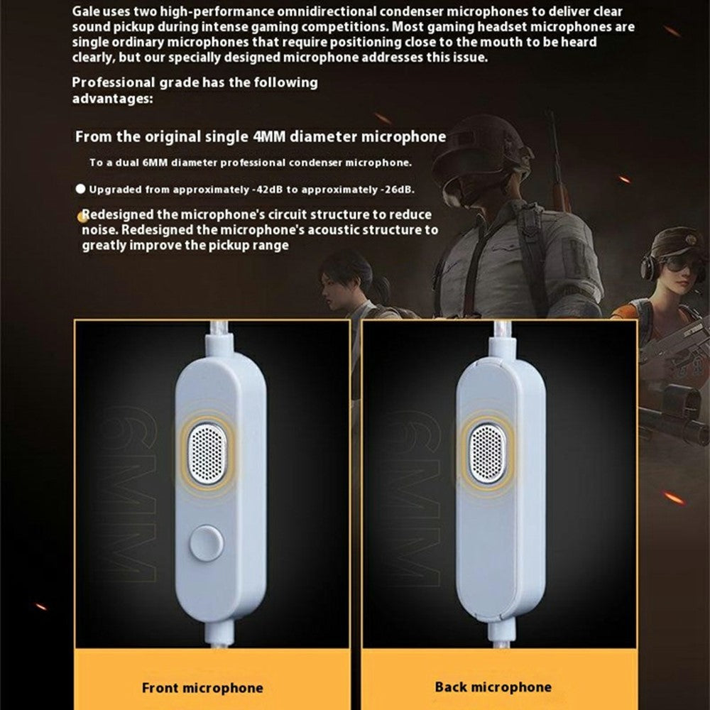 KZ Gale HiFi Gaming Earphones Dynamic Driver Audiophile Sound Quality In-Ear Headsets with Detachable Cable