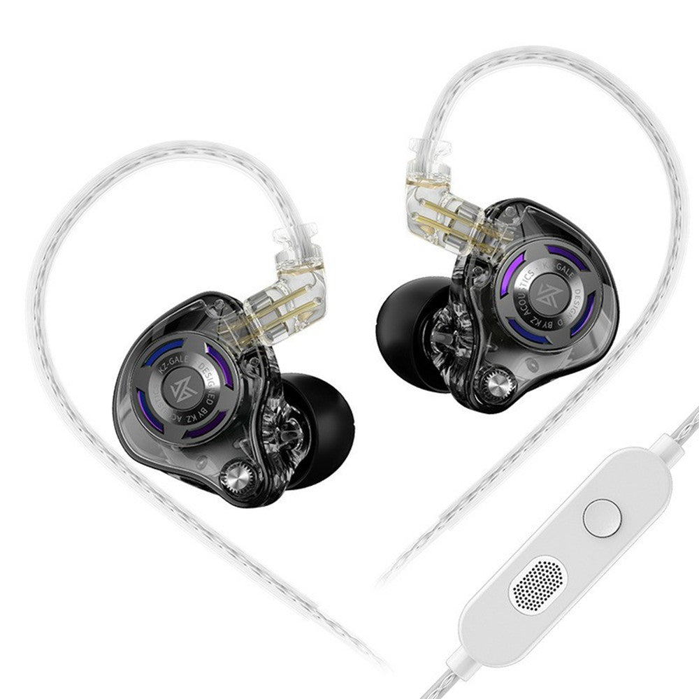 KZ Gale HiFi Gaming Earphones Dynamic Driver Audiophile Sound Quality In-Ear Headsets with Detachable Cable