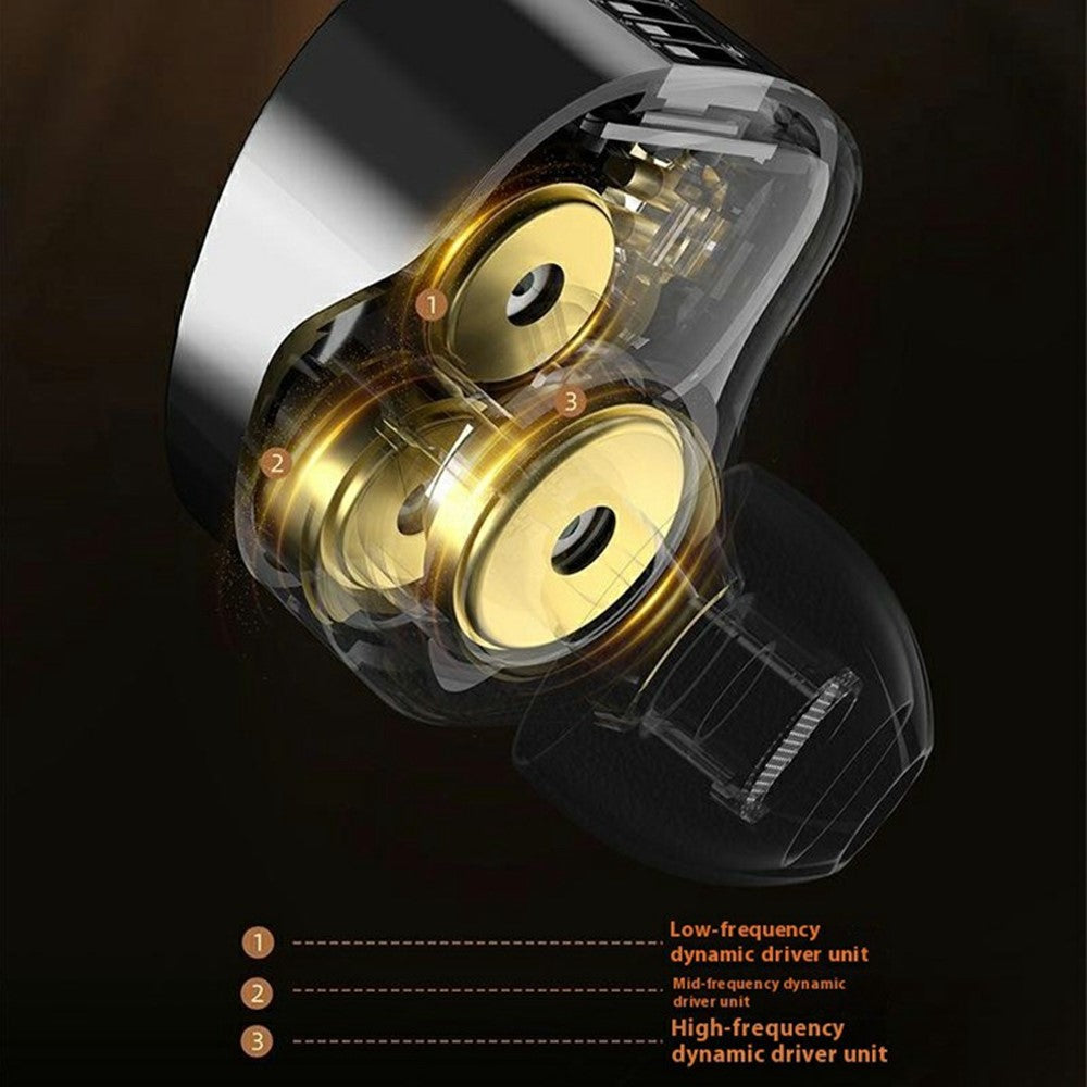 KZ Vader Pro High-End 6-Driver Dynamic In-Ear Earphone Balanced Sound Wired Tuning Headsets