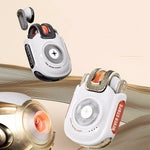 Q12 For TikTok Videos Selfie Remote Control Bluetooth-Compatible Earphones Half In Ear TWS Headsets