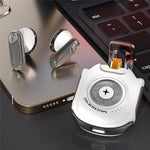 Q12 For TikTok Videos Selfie Remote Control Bluetooth-Compatible Earphones Half In Ear TWS Headsets