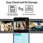 L29 Intelligent 180-Degree Wide Angle Camera 1080P HD WiFi Remote Viewing Home Security Camera