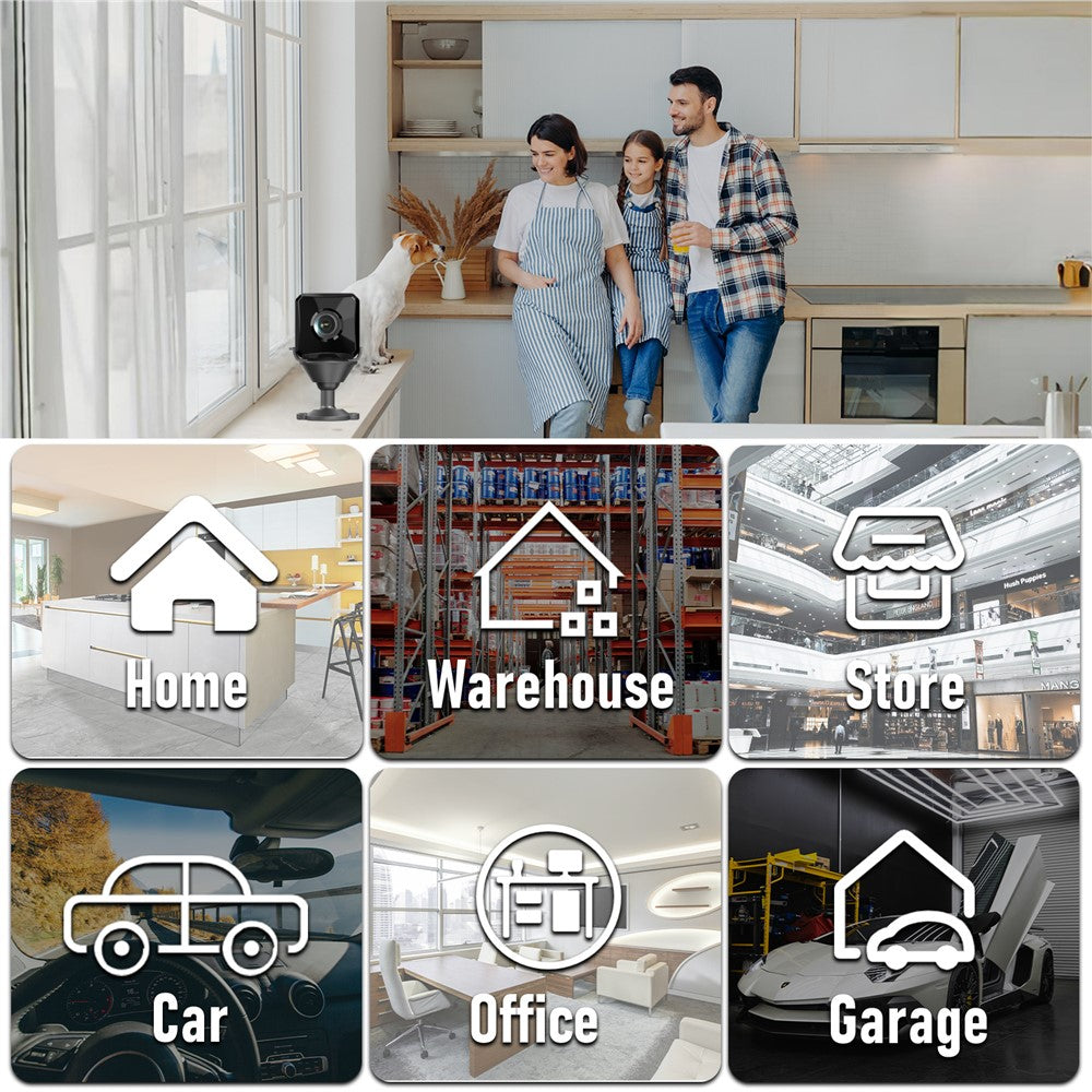 L29 Intelligent 180-Degree Wide Angle Camera 1080P HD WiFi Remote Viewing Home Security Camera