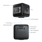 W11 WiFi Mini Camera HD Night Vision Wireless Security Camera with Motion Detection for Home Surveillance