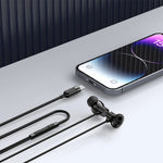 ACEFAST L10 USB-C Wired Earphones In-Ear Soft Silicone Cable Control Earphone with Mic for Phones / Tablets