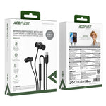 ACEFAST L10 USB-C Wired Earphones In-Ear Soft Silicone Cable Control Earphone with Mic for Phones / Tablets