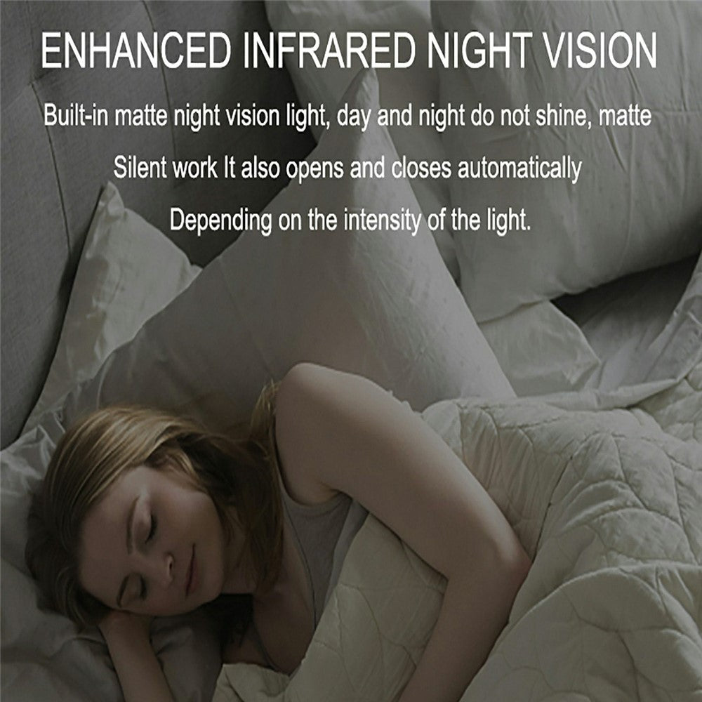 A19 Bluetooth-Compatible Wireless WiFi Camera 1080P HD Infrared Night Vision Camera with Motion Detection Alarm for Home