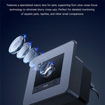 S20M Aquarium Camera Home Two-Way Audio Security Camera Support HD Night Vision for Fish Reptiles