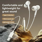 YESIDO YH45 Type-C Digital Earphones In-Ear Wired Headphones with Microphone