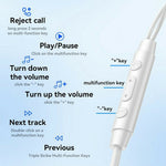 YESIDO YH45 Type-C Digital Earphones In-Ear Wired Headphones with Microphone