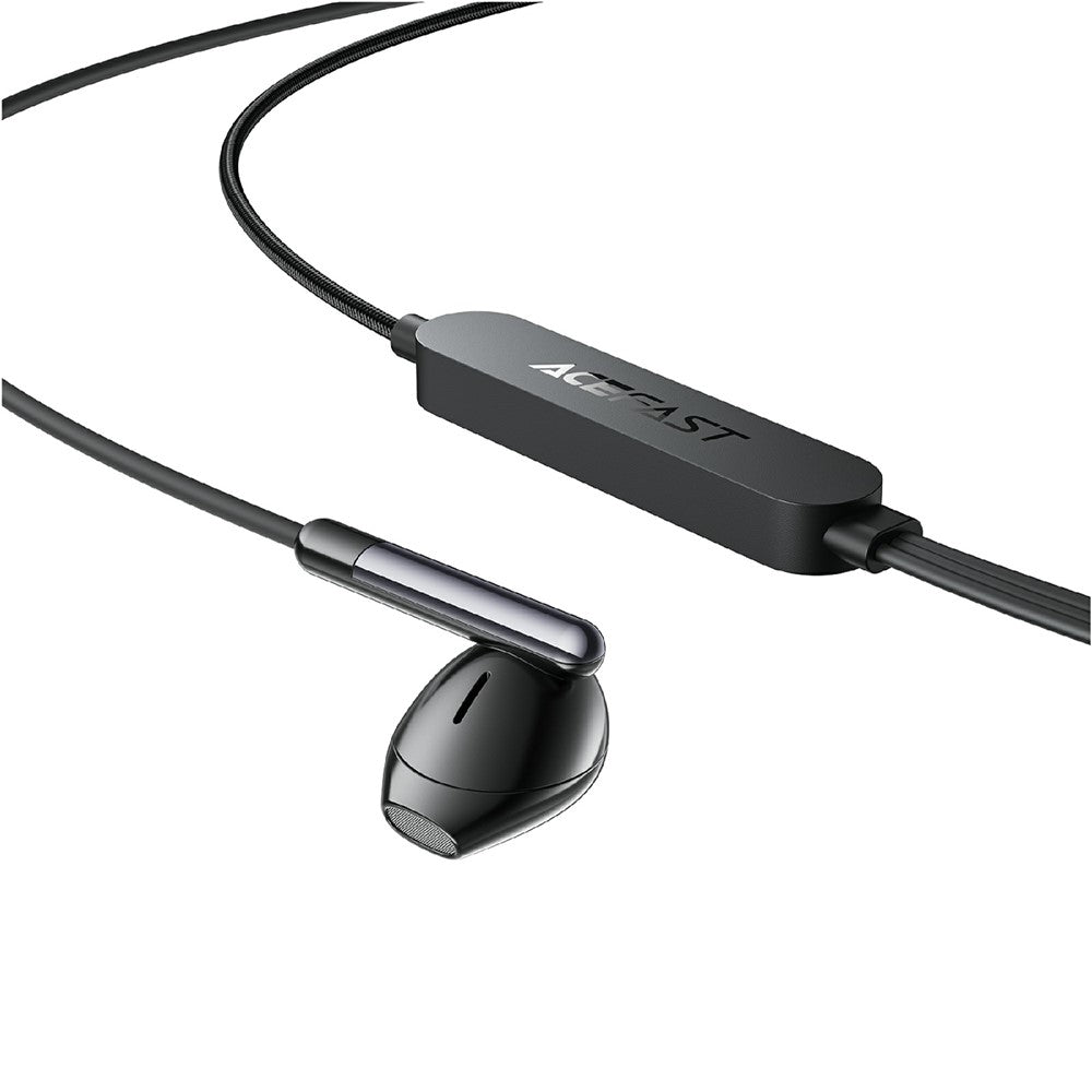ACEFAST L12 USB-C Semi In-Ear Karaoke Wired Earphones Built-In Microphone for Live Streaming / Recording / Gaming