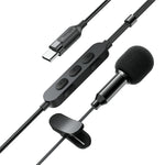ACEFAST L12 USB-C Semi In-Ear Karaoke Wired Earphones Built-In Microphone for Live Streaming / Recording / Gaming
