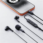 ACEFAST L12 USB-C Semi In-Ear Karaoke Wired Earphones Built-In Microphone for Live Streaming / Recording / Gaming