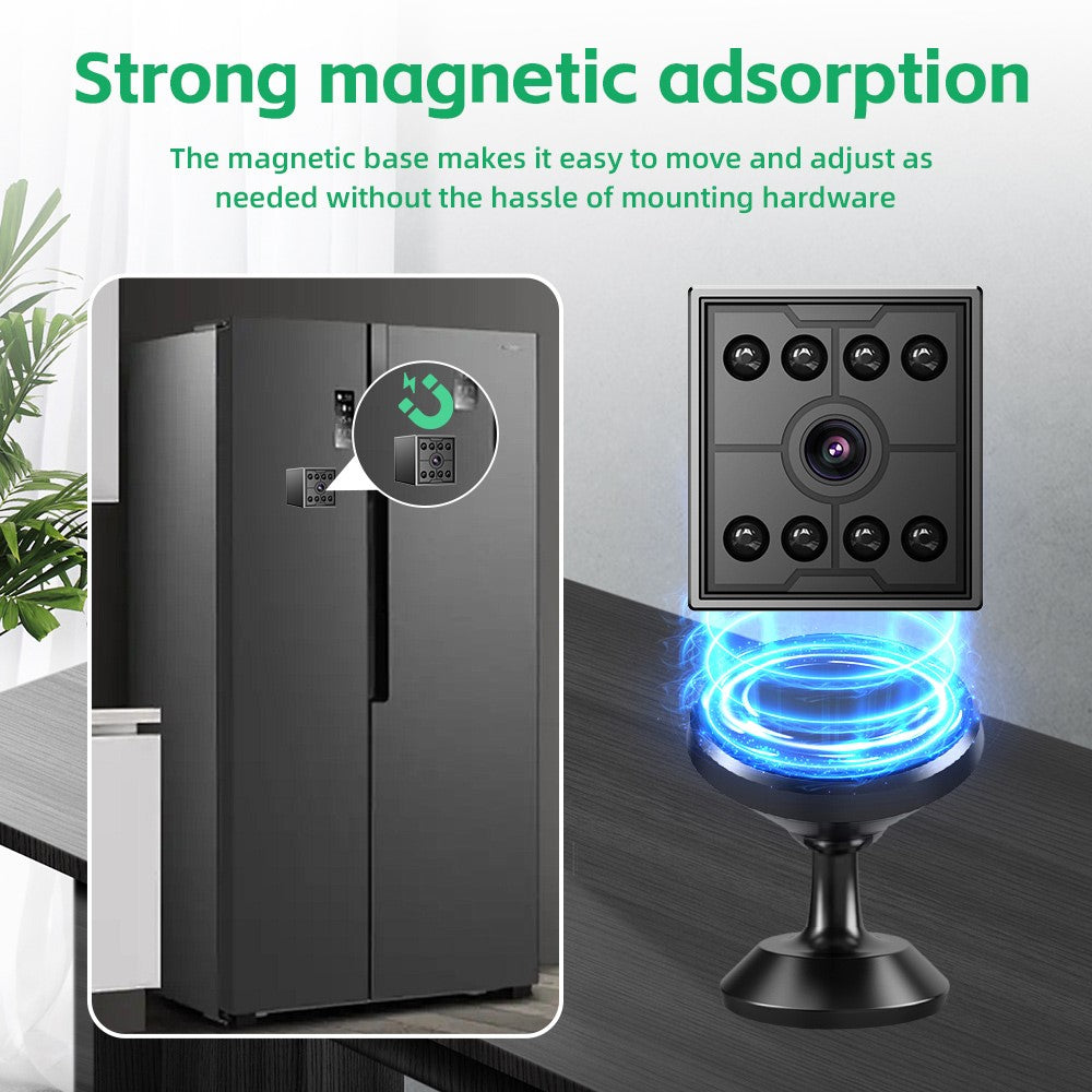 W09 WiFi HD Mini Night Vision Camera Remote Monitoring Motion Detection 1080P Security Cam