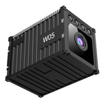 W05 mini WiFi-säkerhetskamera, 1080P HD, 130 graders vidvinkel, mörkerseende och rörelsedetektering för övervakning av husdjur i hemmet