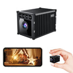 W05 mini WiFi-säkerhetskamera, 1080P HD, 130 graders vidvinkel, mörkerseende och rörelsedetektering för övervakning av husdjur i hemmet