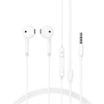 ACEFAST L14 Wired Earphone 3.5mm Semi In-Ear Headphones with HD Microphone for Phone Tablet