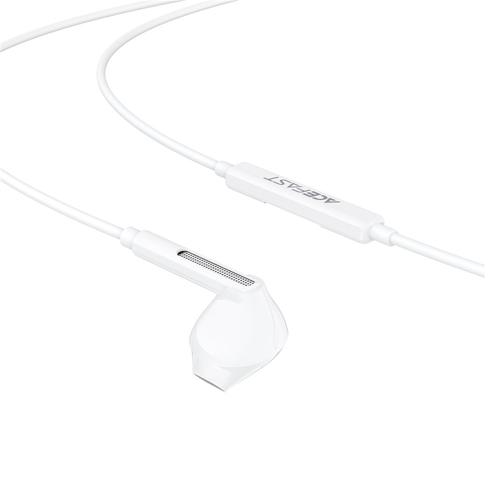 ACEFAST L14 Wired Earphone 3.5mm Semi In-Ear Headphones with HD Microphone for Phone Tablet