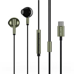 ERAZER EY03 Pro Wired Earphones with Mic Type-C Semi-In-Ear Headphones for Gaming