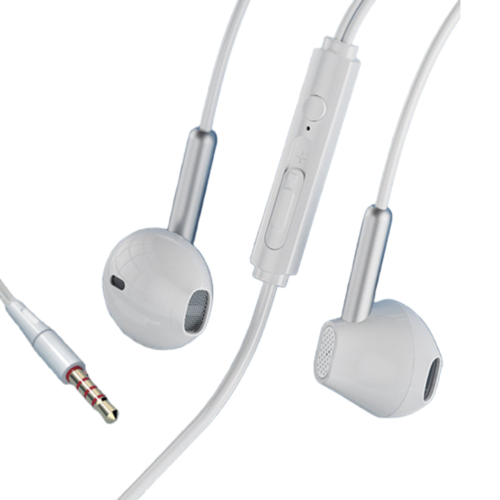 ERAZER EY02 Wired Earphones 14mm Driver HiFi Sound Semi-in-ear Earphones with Mic (Invested By Lenovo)