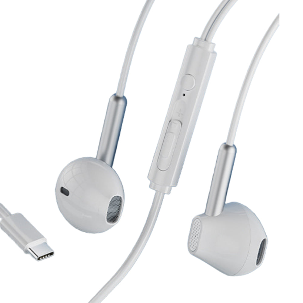 ERAZER EY02 Wired Earphones 14mm Driver HiFi Sound Semi-in-ear Earphones with Mic (Invested By Lenovo)