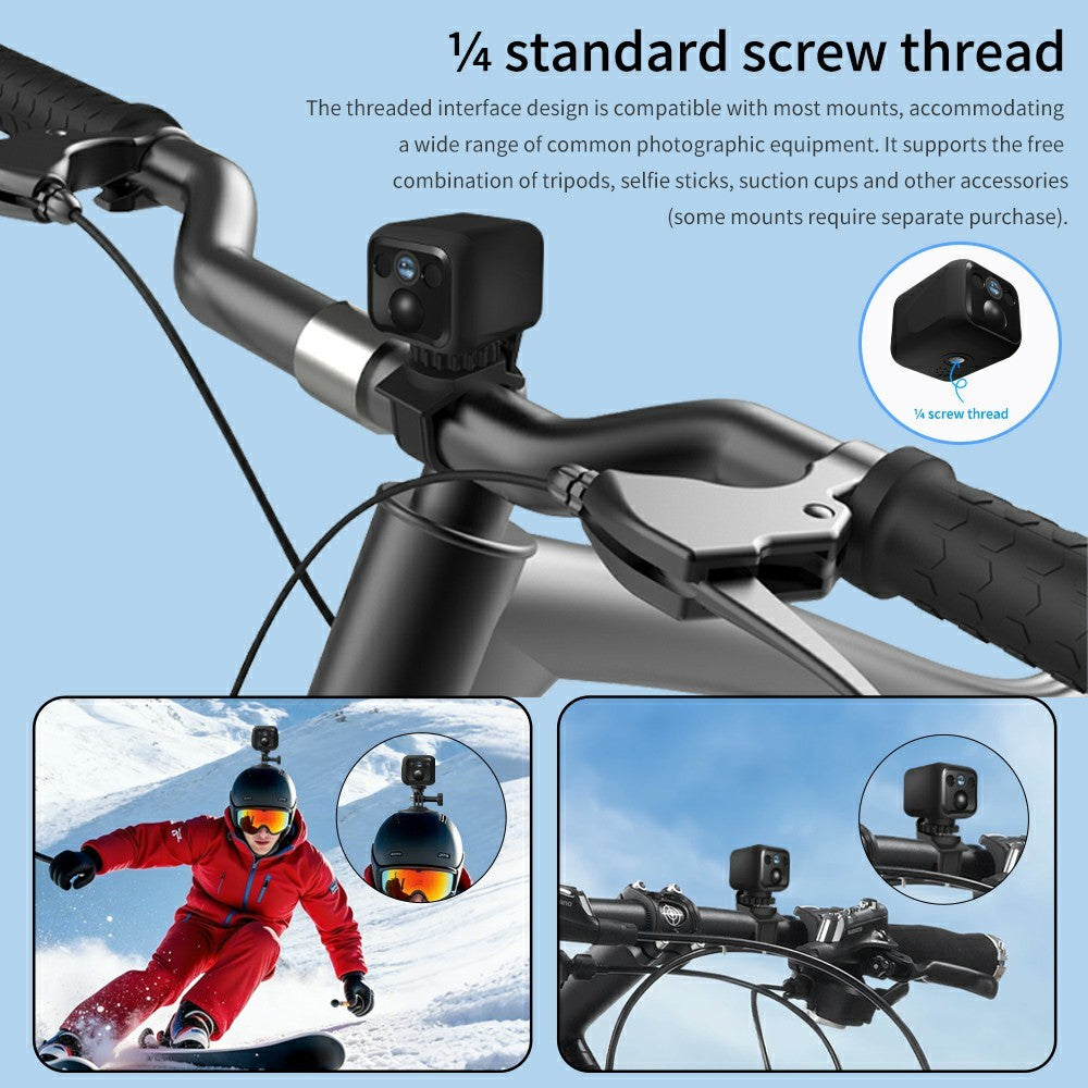 B01 Mini WiFi Security Camera 3MP HD 1080P Night Vision PIR Human Detection Wireless Safety Camera for Home Outdoor
