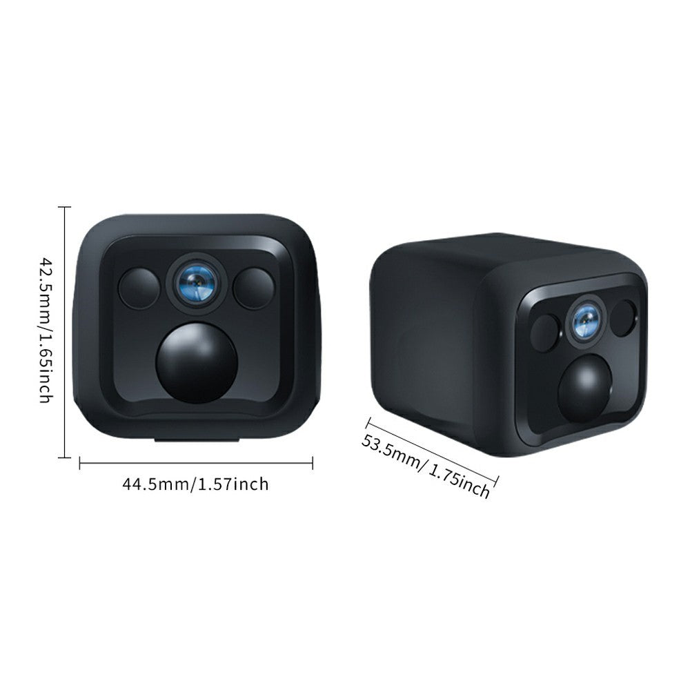 B01 Mini WiFi Security Camera 3MP HD 1080P Night Vision PIR Human Detection Wireless Safety Camera for Home Outdoor