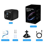 B01 Mini WiFi Security Camera 3MP HD 1080P Night Vision PIR Human Detection Wireless Safety Camera for Home Outdoor