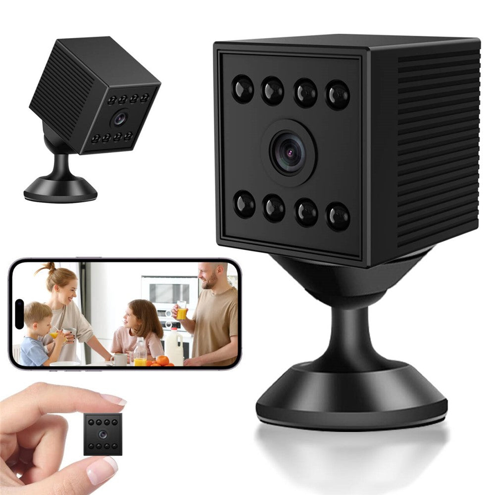 W10 WiFi HD Mini Security Camera Night Vision Motion Detection 1080P Indoor Surveillance Camera