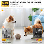 W10 WiFi HD Mini Security Camera Night Vision Motion Detection 1080P Indoor Surveillance Camera